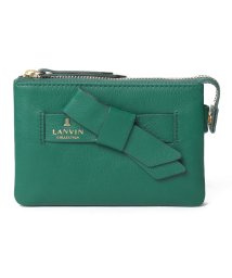 LANVIN COLLECTION(BAG)(ランバンコレクション（バッグ）)/小銭・カード入れ【ラペリパース】/グリーン