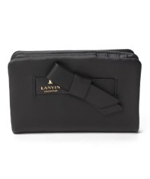 LANVIN COLLECTION(BAG)(ランバンコレクション（バッグ）)/二つ折り財布【ラペリパース】/クロ