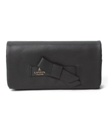 LANVIN COLLECTION(BAG)(ランバンコレクション（バッグ）)/長財布【ラペリパース】/クロ