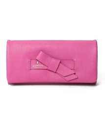 LANVIN COLLECTION(BAG)(ランバンコレクション（バッグ）)/長財布【ラペリパース】/ピンク