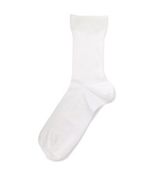 B'2nd(ビーセカンド)/ MARCOMONDE（マルコモンド）fine gauge cotton ribbed socks/ソックス/ホワイト