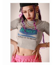 bombshell(ボムシェル)/Tシャツ 半袖 半袖Tシャツ ミニT トップス/グレー