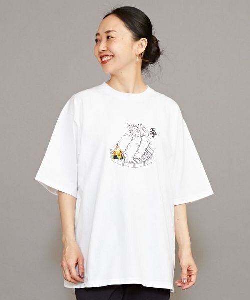 KAYA(カヤ)/【カヤ】うまいもんメンズTシャツ 7CA－2205/ホワイト