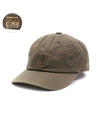 KANGOL/カンゴール キャップ KANGOL Washed Baseball コットン 綿 牛革 レザー 帽子 ベースボールキャップ 浅め 無地 105－169002/504792724