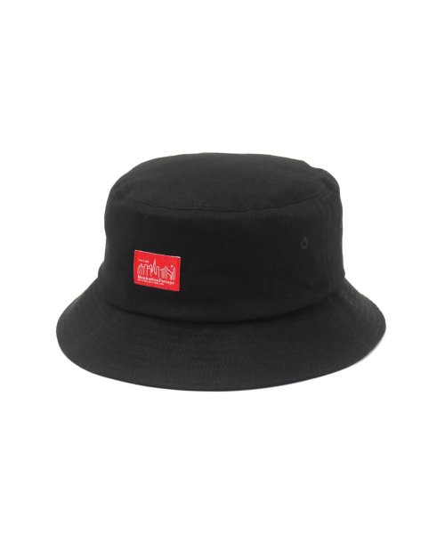 Manhattan Portage(マンハッタンポーテージ)/【日本正規品】 マンハッタンポーテージ 帽子 Manhattan Portage Bucket Hat バケットハット コットン 綿 MP084/ブラック