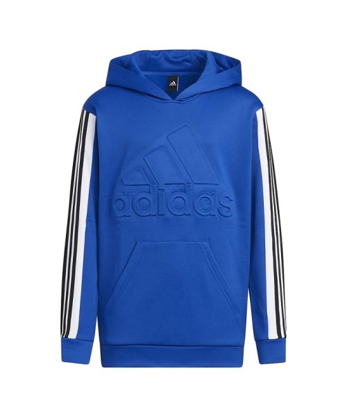 アディダス キッズ Yb Bosエンボス スウェットフーディー 裏起毛 アディダス Adidas Magaseek