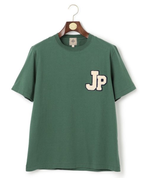 J.PRESS MENS(J．プレス　メンズ)/J.PRESS サガラワッペンTシャツ/グリーン系