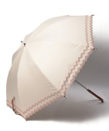 POLO RALPH LAUREN(umbrella)(ポロラルフローレン（傘）)/晴雨兼用日傘 ”無地 刺繍”/ダークブラウン 