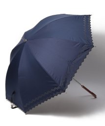 POLO RALPH LAUREN(umbrella)(ポロラルフローレン（傘）)/晴雨兼用日傘 ”無地 刺繍”/ネイビーブルー