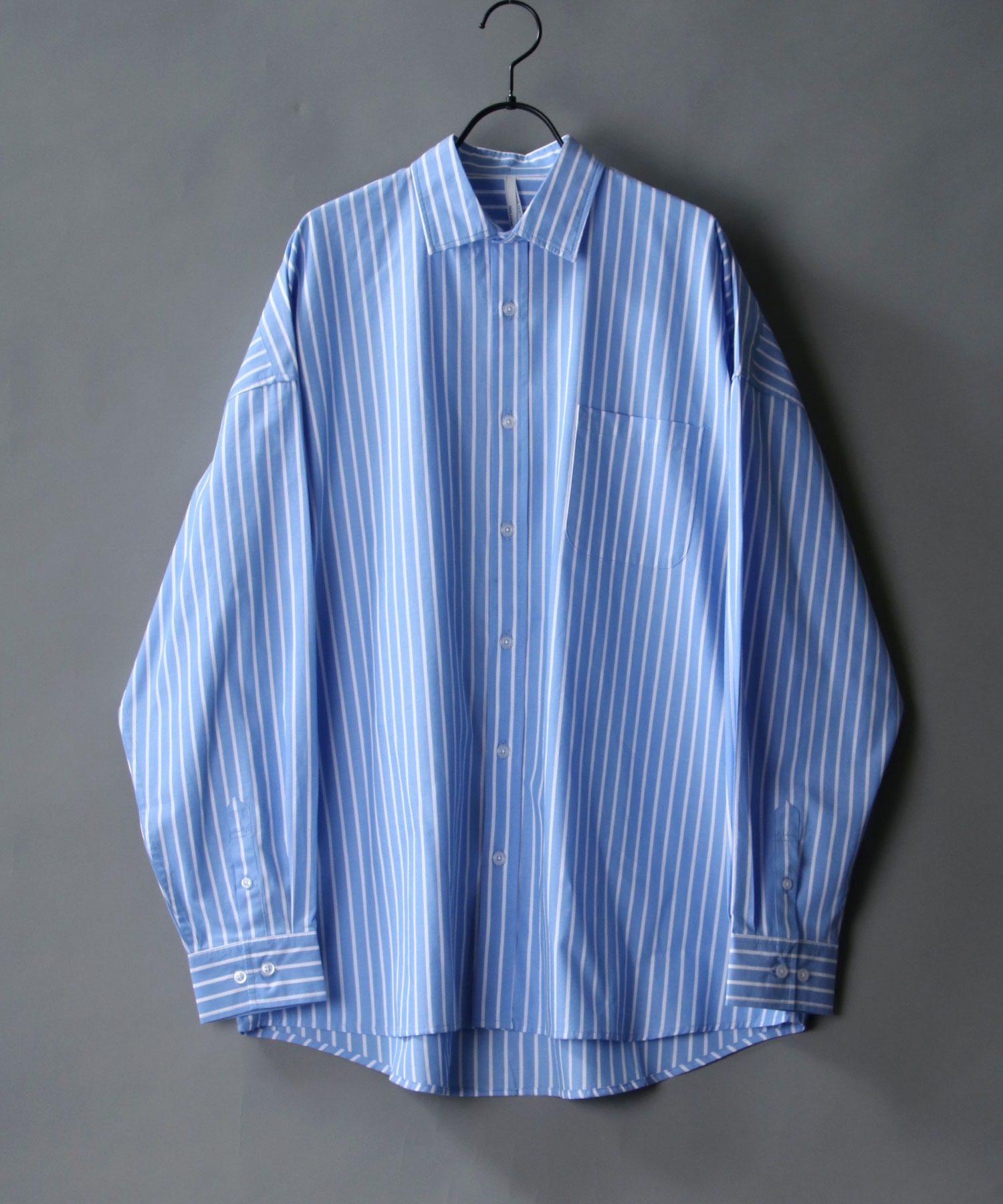 セール】☆【SITRY】Oversize Drop shoulder broadcloth shirt