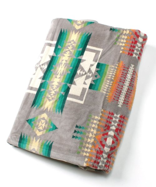 PENDLETON(ペンドルトン)/【Pendleton】ペンドルトン 大判バスタオル タオルブランケット XB233 Oversized Jacquard Spa Towel/グレー系