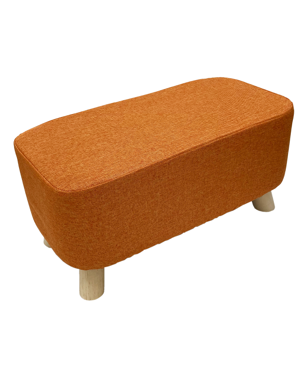 ファブリックスツール futool L オレンジ() - 椅子、スツール、座椅子