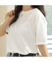 miniministore(ミニミニストア)/Tシャツ 半袖 無地tシャツ カットソー/ホワイト