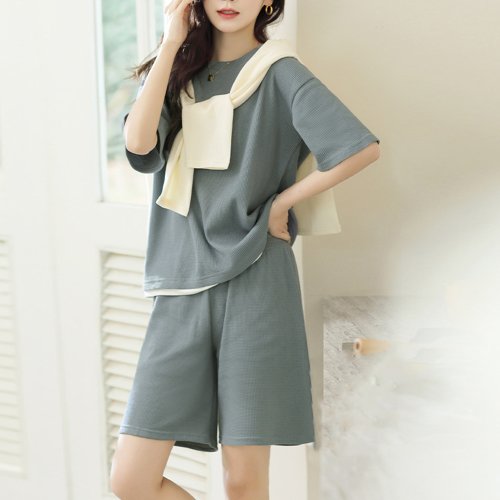 セール ミニミニストア Miniministore ワッフル調 セットアップ レディース 夏 Magaseek セール ミニミニストア Miniministore ワッフル調 セットアップ レディース 夏 Magaseek