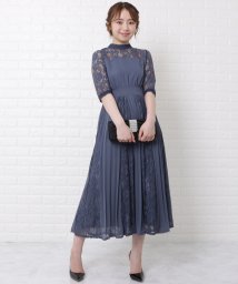 Lace Ladies/パーティードレスレース袖ワンピース/504794582