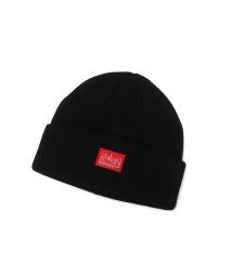 Manhattan Portage(マンハッタンポーテージ)/【日本正規品】マンハッタンポーテージ 帽子 Manhattan Portage KNIT CAP ニットキャップ ニット 軽量 ブランド コットン MP136/ブラック