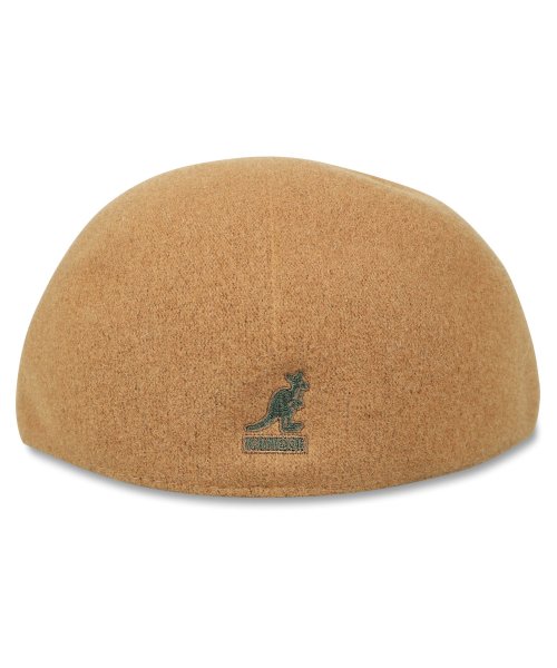 KANGOL(KANGOL)/カンゴール KANGOL ハンチング 帽子 ベレー帽 メンズ レディース SEAMLESS WOOL 507 ブラック ブラウン 黒 107－169002/ウッド