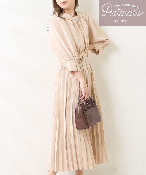 セール Every Very Nice Claup プチナチュ前後2wayプリーツワンピース ナイスクラップ アウトレット Nice Claup Outlet Magaseek