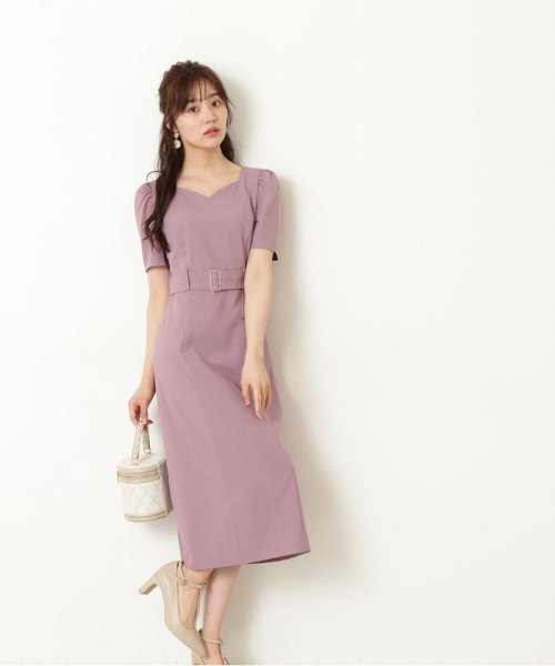 セール ギャザースリーブタイトワンピース プロポーション ボディドレッシング Proportion Body Dressing Magaseek