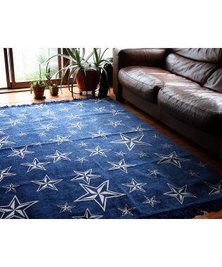 BRID/STAR FRINGE RUG 200×200/503357173