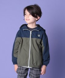 ikka kids(イッカ　キッズ)/【キッズ】GERRY ジェリー 切り替えマンパ（110〜160cm）/グリーン