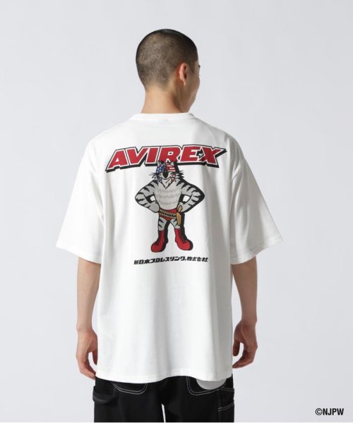 AVIREX(AVIREX)/半袖 マスクマン Tシャツ / S/S MASK MAN T－SHIRT/ホワイト