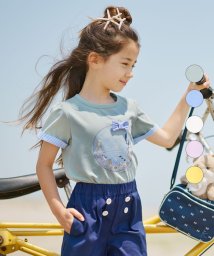 KUMIKYOKU KIDS(組曲KIDS)/【110－140cm】海玉 Tシャツ/エノスイブルー系