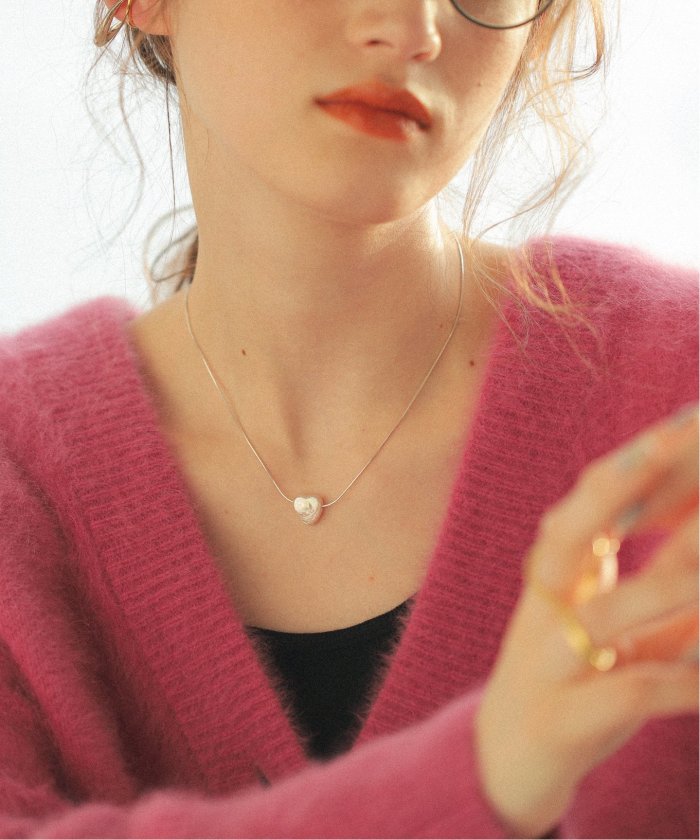 Le Chic Radical/ルシックラディカル】Heart Pearl Pendant