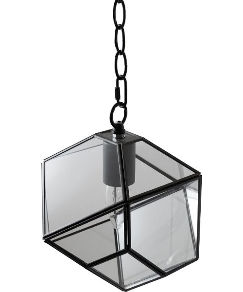 BRID(ブリッド)/LAMP by CRAFT TERRARIUM 1BULB PENDANT LIGHT TRIANGLE （電球あり）/ブラック2