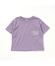 BREEZE(ブリーズ)/WEB限定 カラバリポケットTシャツ/パープル