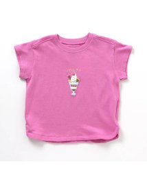 apres les cours(アプレレクール)/5柄純喫茶モチーフTシャツ/ローズピンク