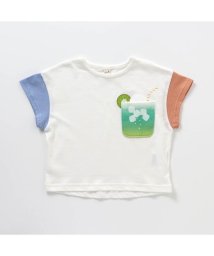 apres les cours(アプレレクール)/3柄クリームソーダTシャツ/オフホワイト