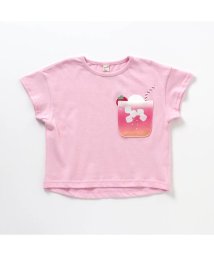 apres les cours(アプレレクール)/3柄クリームソーダTシャツ/ピンク