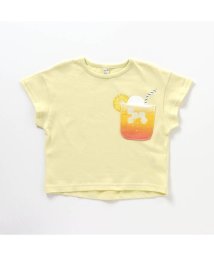 apres les cours(アプレレクール)/3柄クリームソーダTシャツ/イエロー