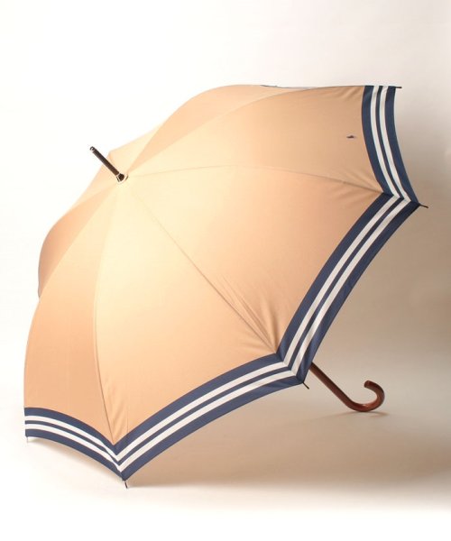 POLO RALPH LAUREN(umbrella)(ポロラルフローレン（傘）)/傘　ボーダー/ベージュ