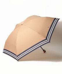 POLO RALPH LAUREN(umbrella)(ポロラルフローレン（傘）)/折りたたみ傘　ボーダー/ベージュ