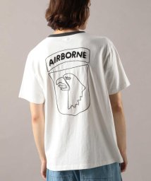 AVIREX(AVIREX)/ハンドクラフト リンガーTシャツ/HAND CRAFT RINGER T－SHIRT/ホワイト