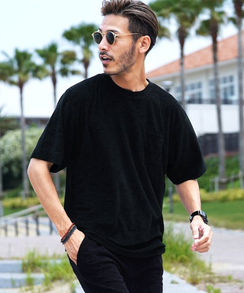 セール パイルポケット付きtシャツ Tシャツ メンズ おしゃれ ティーシャツ 半袖 カットソー トップス メンズファッション クルーネック ジギーズショップ Jiggys Shop Magaseek