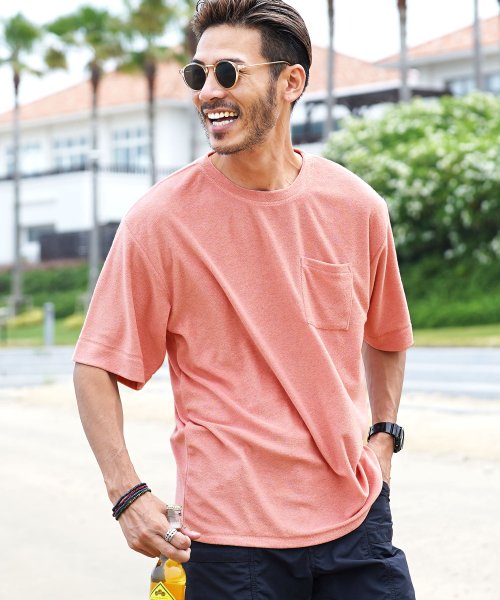 セール パイルポケット付きtシャツ Tシャツ メンズ おしゃれ ティーシャツ 半袖 カットソー トップス メンズファッション クルーネック ジギーズショップ Jiggys Shop Magaseek