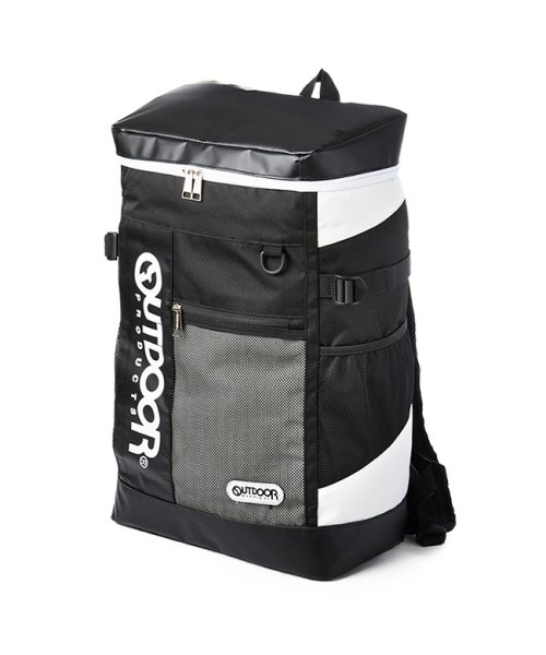 OUTDOOR PRODUCTS(アウトドアプロダクツ)/アウトドアプロダクツ スクエアリュック 30L 大容量 OUTDOOR PRODUCTS ODA015 サウスランド2 ボックス型/ホワイト
