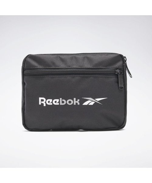 Reebok(Reebok)/トレーニング エッセンシャルズ ジップ ウエスト バッグ / Training Essentials Zip Waist Bag/ブラック