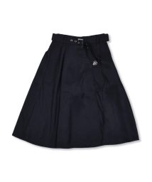ZIDDY(ジディー)/ベルト ラップ スカート ショートパンツ (130~160cm)/ブラック