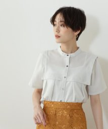 N Natural Beauty Basic(エヌナチュラルビューティベーシック)/ドライポプリンスクエアヨークブラウス/ナチュラル