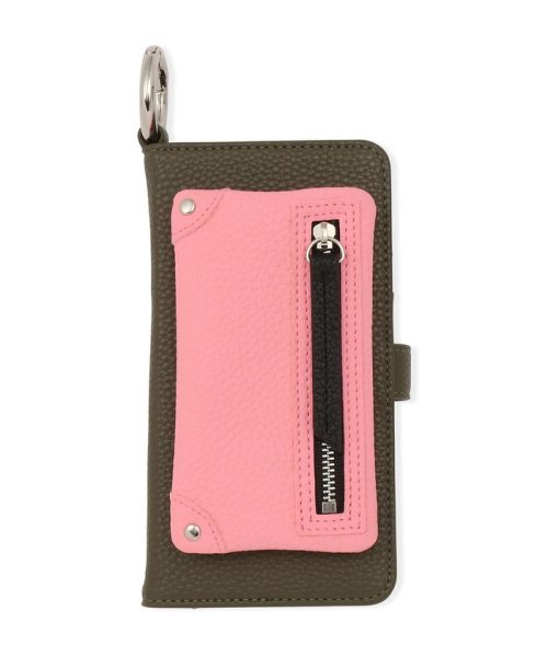 RoyalFlash(ロイヤルフラッシュ)/A SCENE/エーシーン/BC Flip pocket case iPhone13Pro/ピンク