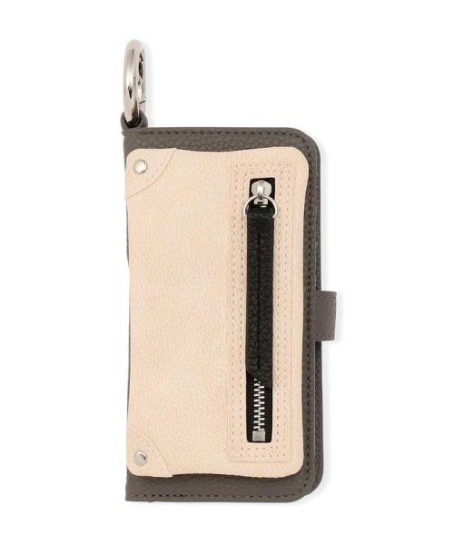 RoyalFlash(ロイヤルフラッシュ)/A SCENE/エーシーン/BC Flip pocket case iPhone13mini/ベージュ