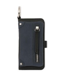 RoyalFlash(ロイヤルフラッシュ)/A SCENE/エーシーン/BC Flip pocket case iPhone13mini/ネイビー