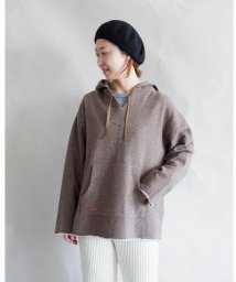 MANASTASH(マナスタッシュ)/MANASTASH/マナスタッシュ　W's WOOLLY BAJA HOODIE　ウィメンズ　ウーリー　バハ　フーディー　パーカー/ブラウン