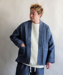 MANASTASH(マナスタッシュ)/MANASTASH/マナスタッシュ　CHILLWACK NORAGI JACKET チリワックノラギジャケット　7112114/インディゴ7