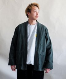 MANASTASH(マナスタッシュ)/MANASTASH/マナスタッシュ　CHILLWACK NORAGI JACKET チリワックノラギジャケット　7112114/ダークグリーン