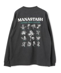 MANASTASH(マナスタッシュ)/MANASTASH/マナスタッシュ/HEMP L/S T－Shirts AFN/ヘンプロングスリーブTシャツ/ブラック